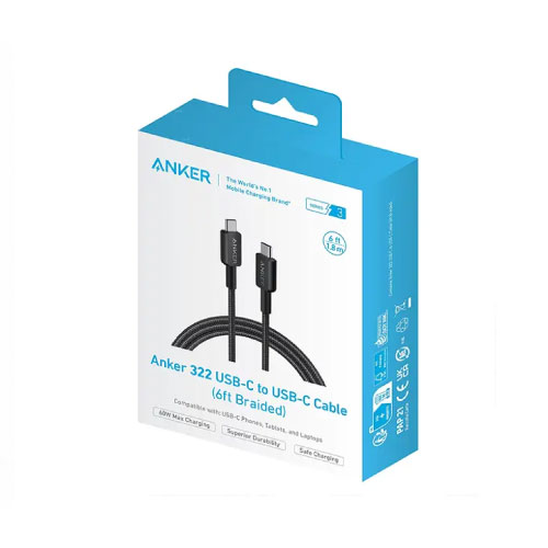 Anker 322 USB-C to USB-C Braided Cable
