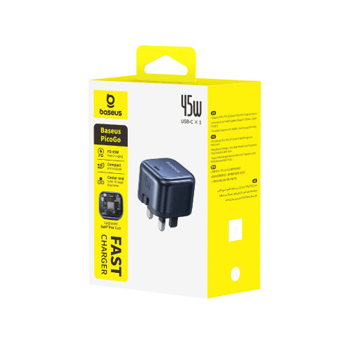 Baseus Pico Go AE11 Gan Fast Charger 1c 45w UK