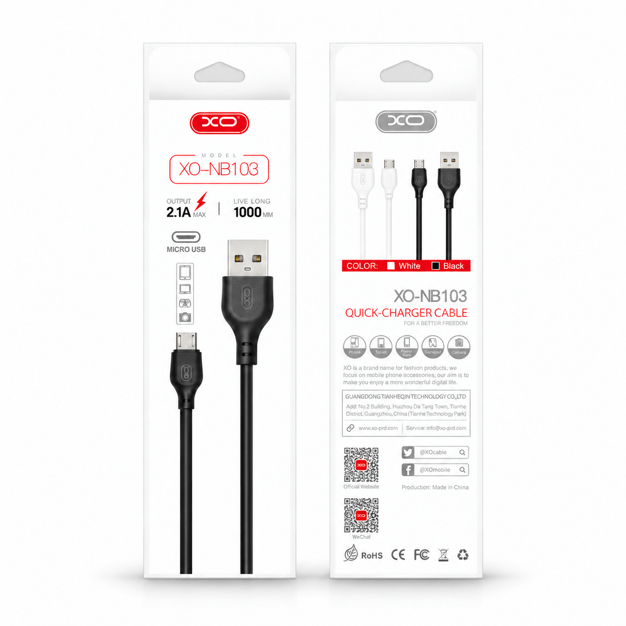 XO-NB103 USB Cable Micro